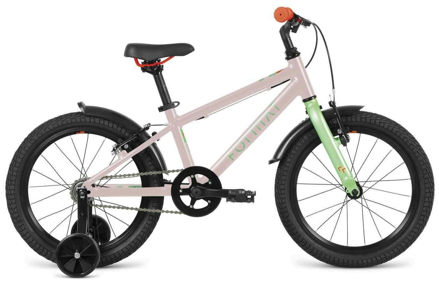 Детский велосипед Format Kids 18 (2022), розовый