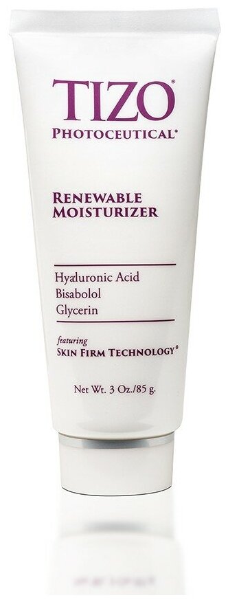 Tizo Photoceutical Renewable Moisturizer Увлажняющий крем для фотоповрежденной кожи лица, 85 мл