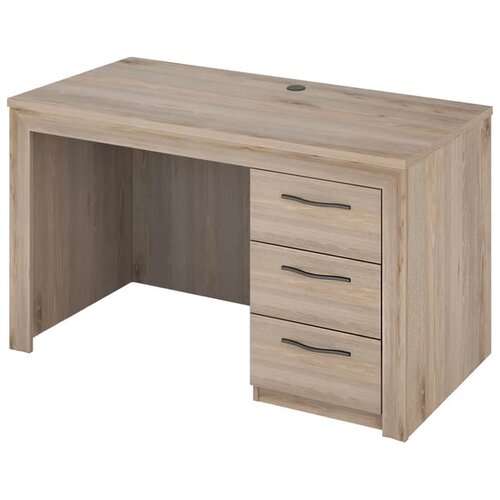 фото Письменный стол мэрдэс nobile стя, шхг: 130х72 см, расположение тумбы: справа, цвет: нельсон