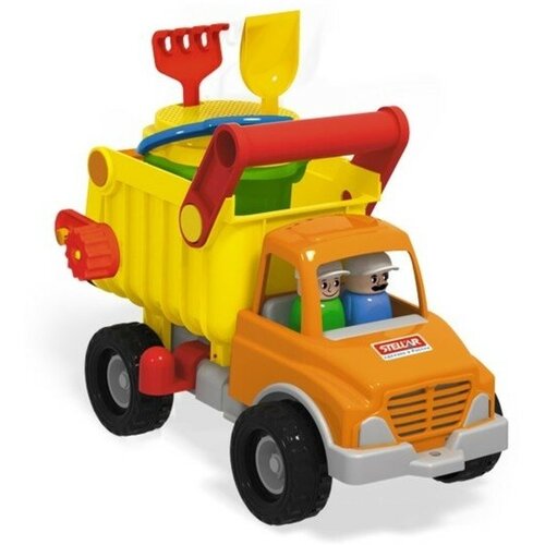 Грузовик-самосвал с набором для игры в песке 978₽