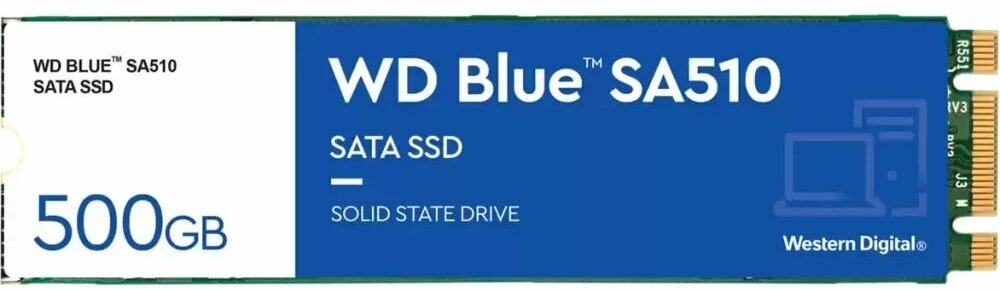 Внутренний SSD диск Blue SA510 M.2 560/530MB/s, IOPs 95000/84000, TBW 200 10 (884714)