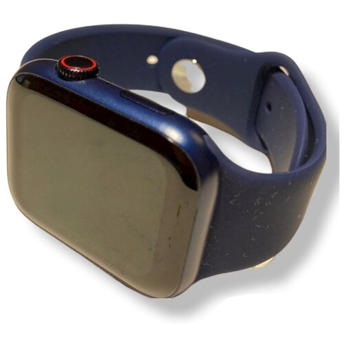 smart watch m7 pro синийсмарт часы синии с беспроводной зарядкой 261000₽