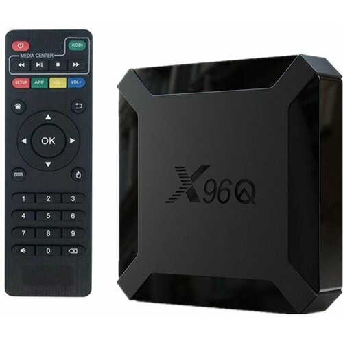 Популярное 2022 Цифровая Смарт ТВ приставка X96Q Android 10 216 Lan 10100 Мбс FullHD4K 259900₽