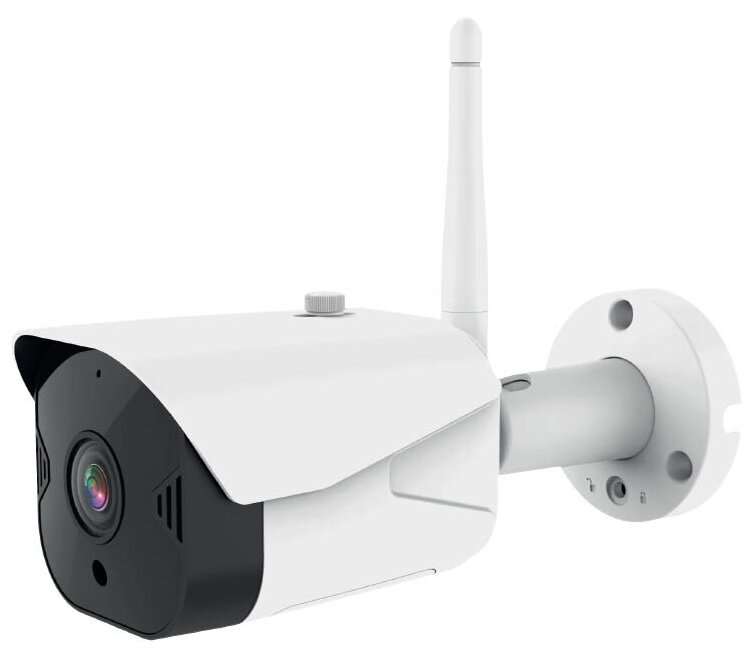 HIPER Smart camera HIPER IoT Cam CX1/Умная фиксированная Wi-Fi камера для улицы/Wi-Fi/RJ-45/micro-SD до 128Гб/AVCHD 720p/AC 100-250V; DC 5V/1.6A/снаружи помещений/IoT Cam CX1