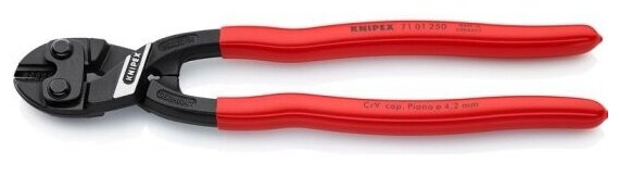 Болторез Knipex 7101250 CoBolt® XL черненый, черного цвета 250 mm