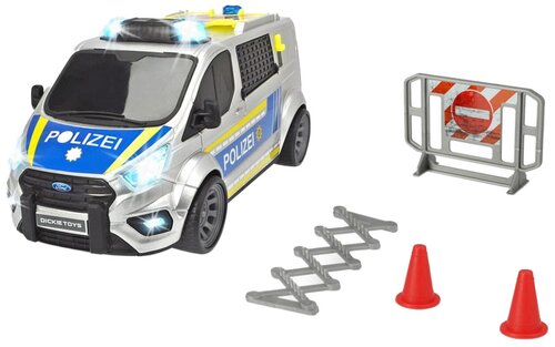 Микроавтобус Dickie Toys Ford Transit полицейский 3715013 1:18, 28 см