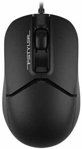 Мышь A4Tech Fstyler FM12S черный оптическая (1200dpi) silent USB (3but) (1431325)