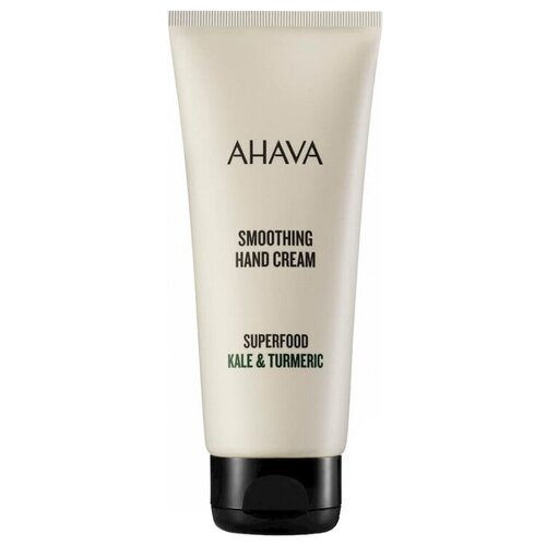 Ahava Смягчающий крем для рук браунколь и куркума Superfood Smoothing Hand Cream - Kale  & Turmeric 100мл