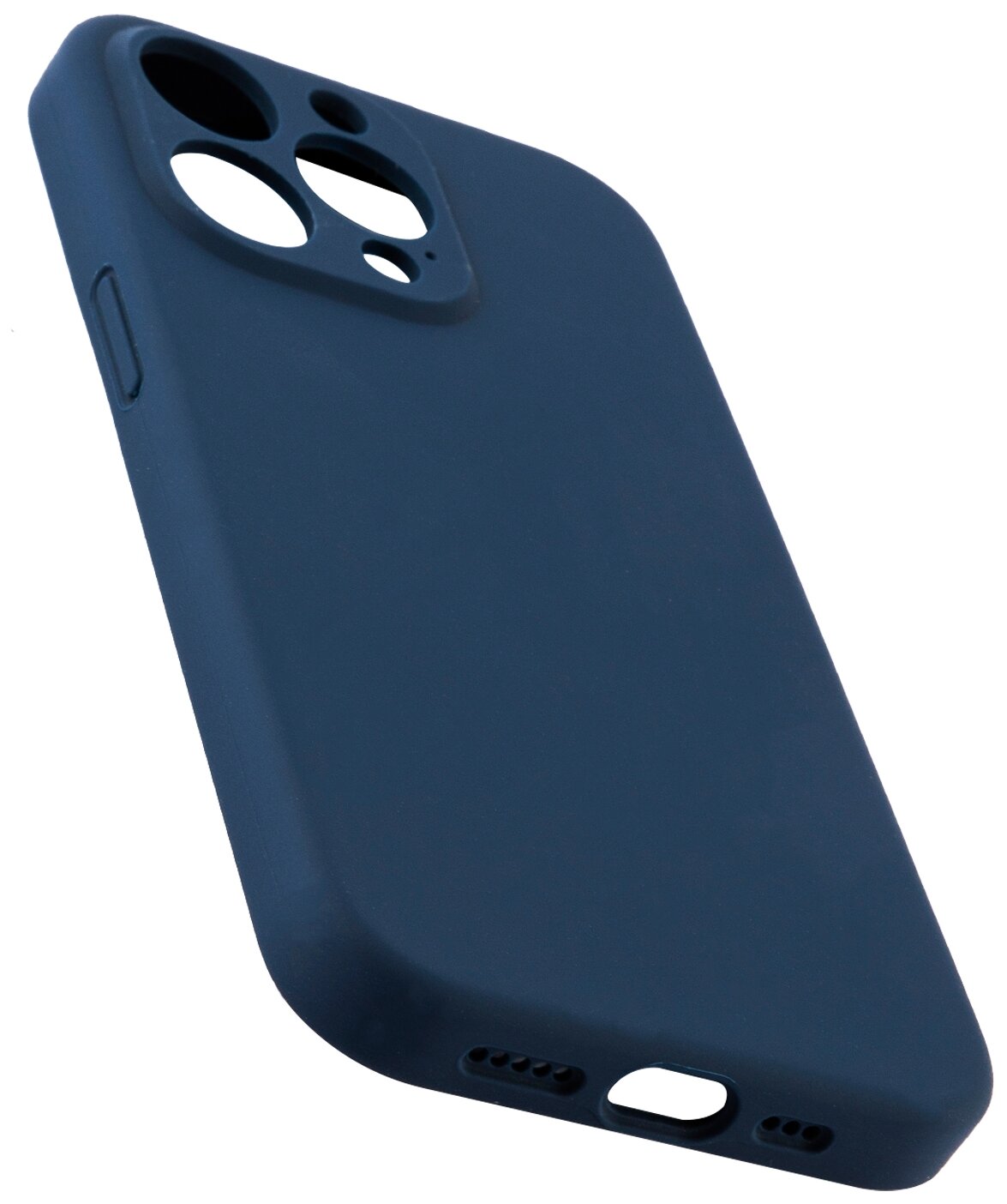 Чехол защитный Baseus Liquid Silica Gel Protective Case для iPhone 13 Pro, черный - фото №2