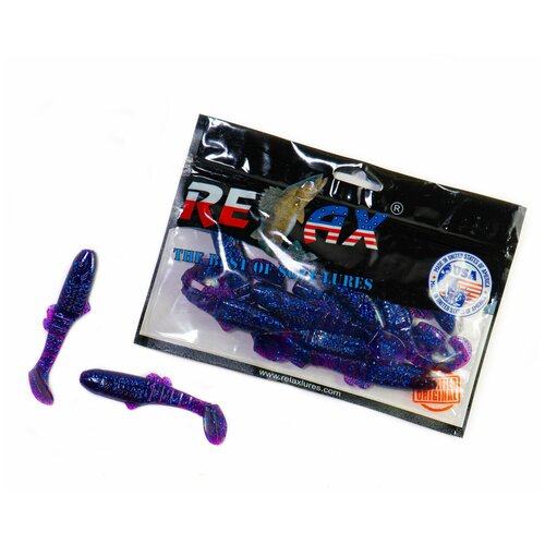 риппер relax king shad 4 10 см s225 10шт Риппер RELAX MONTANA 3,5 (10 см) S225 10шт