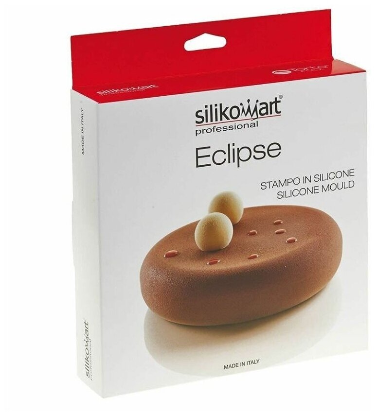 Силиконовая форма Tortaflex эклипс 18х4,5 см. Eclipse1000 Silikomart