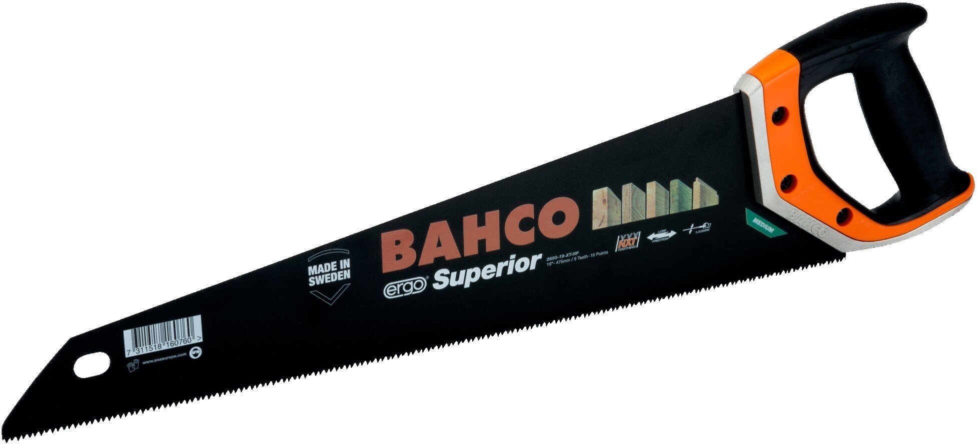 Универсальная ножовка Bahco - фото №2