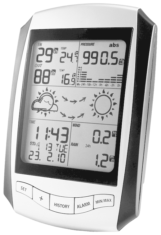 Профессиональная метеостанция AMTAST AW001 с беспроводными датчиками