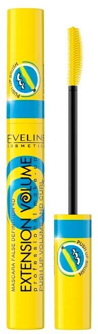 Тушь для ресниц Eveline Cosmetics Extension Volume Mascara Push-Up 10 мл