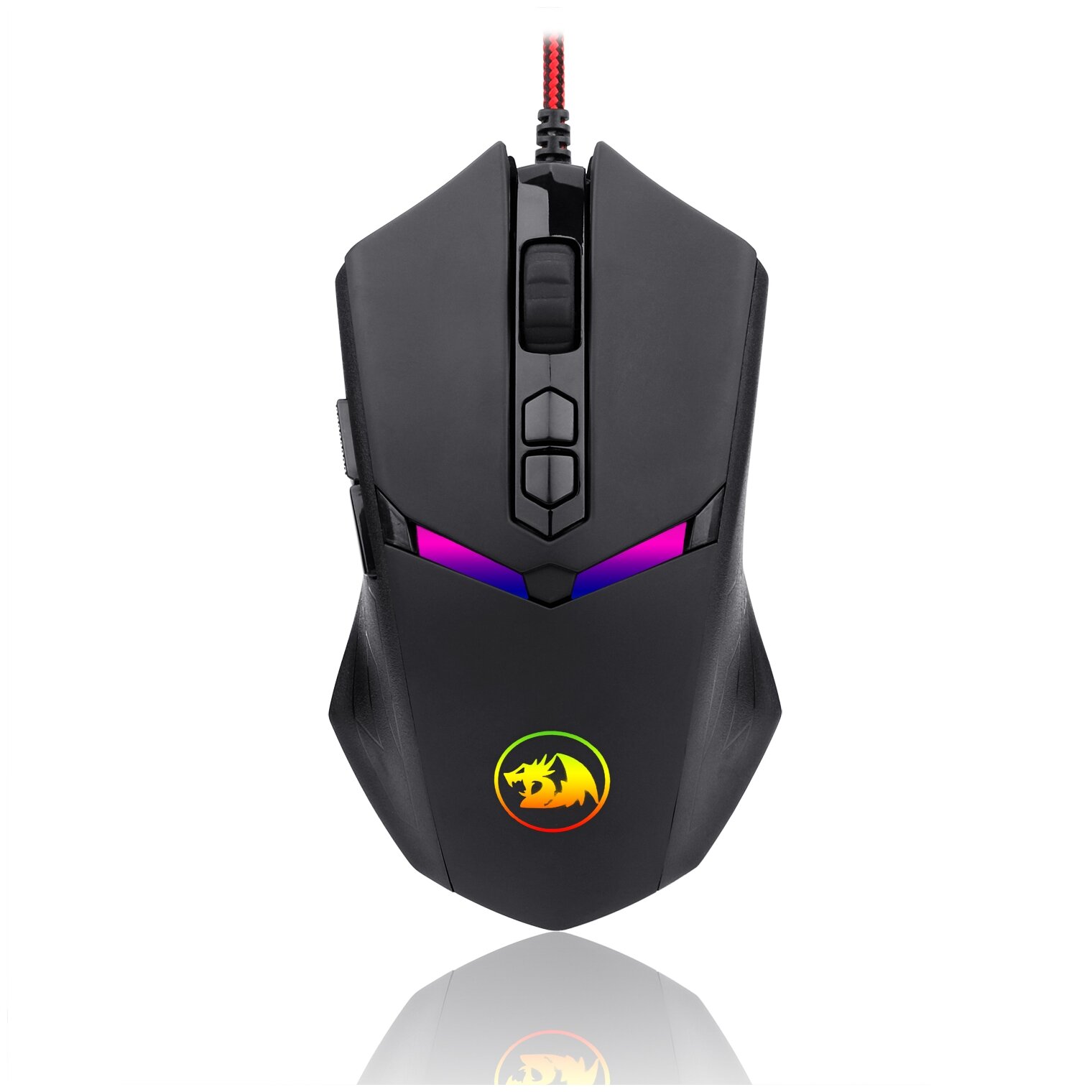 Игровая мышь Redragon Nemeanlion 2, черный — купить в интернет-магазине по  низкой цене на Яндекс Маркете