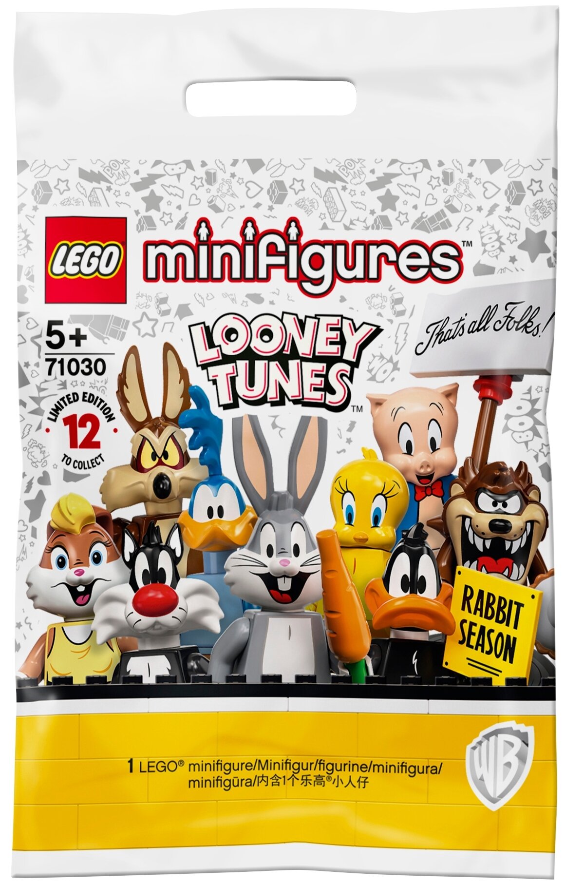 Конструктор LEGO Minifigures 71030 Looney Tunes, 9 дет.