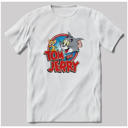 фото Футболка с принтом tom and jerry- 15 brut-shop