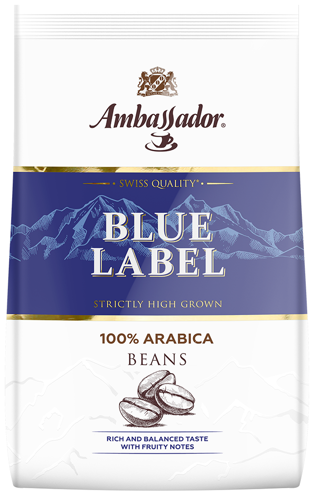 Кофе в зернах Ambassador Blue Label