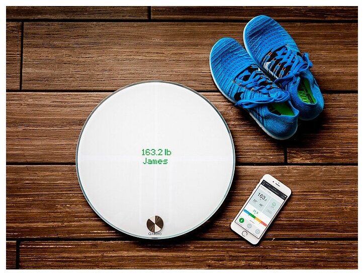 Умные весы Qardio QardioBase Wireless Smart Scale (B100-IOW) - фотография № 4