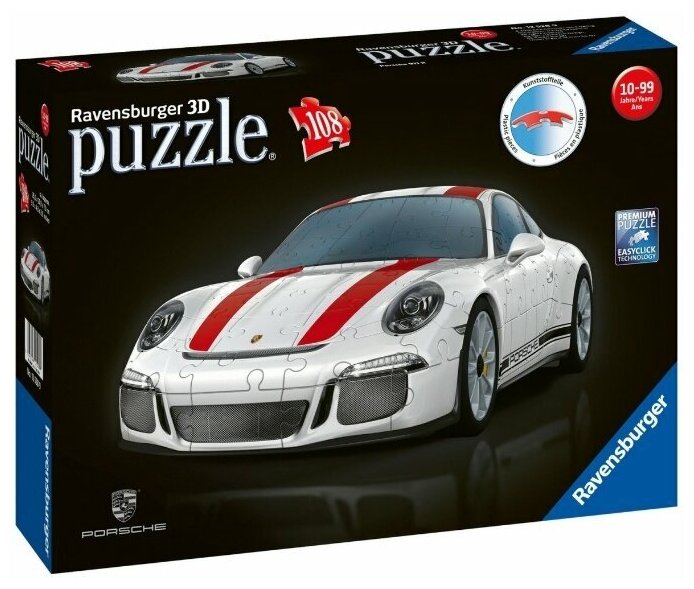 3D-пазл Ravensburger «Porsche 911R», 108 эл.