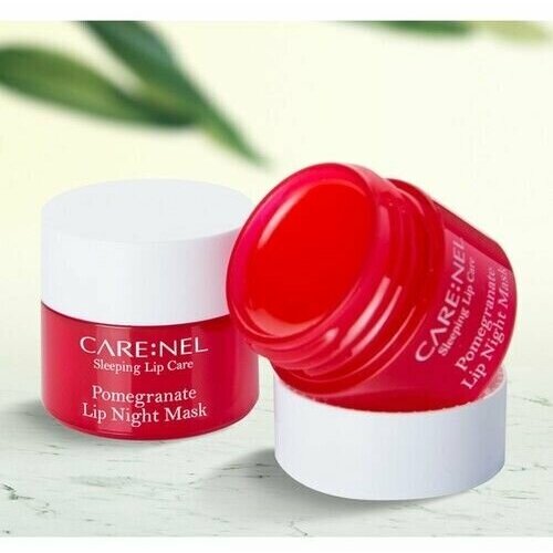 Care:Nel Маска для губ ночная с гранатом - Pomegranate lip night mask