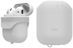 Elago для AirPods чехол Waterproof case White