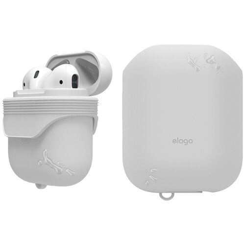 фото Чехол elago для airpods waterproof case creamy yellow