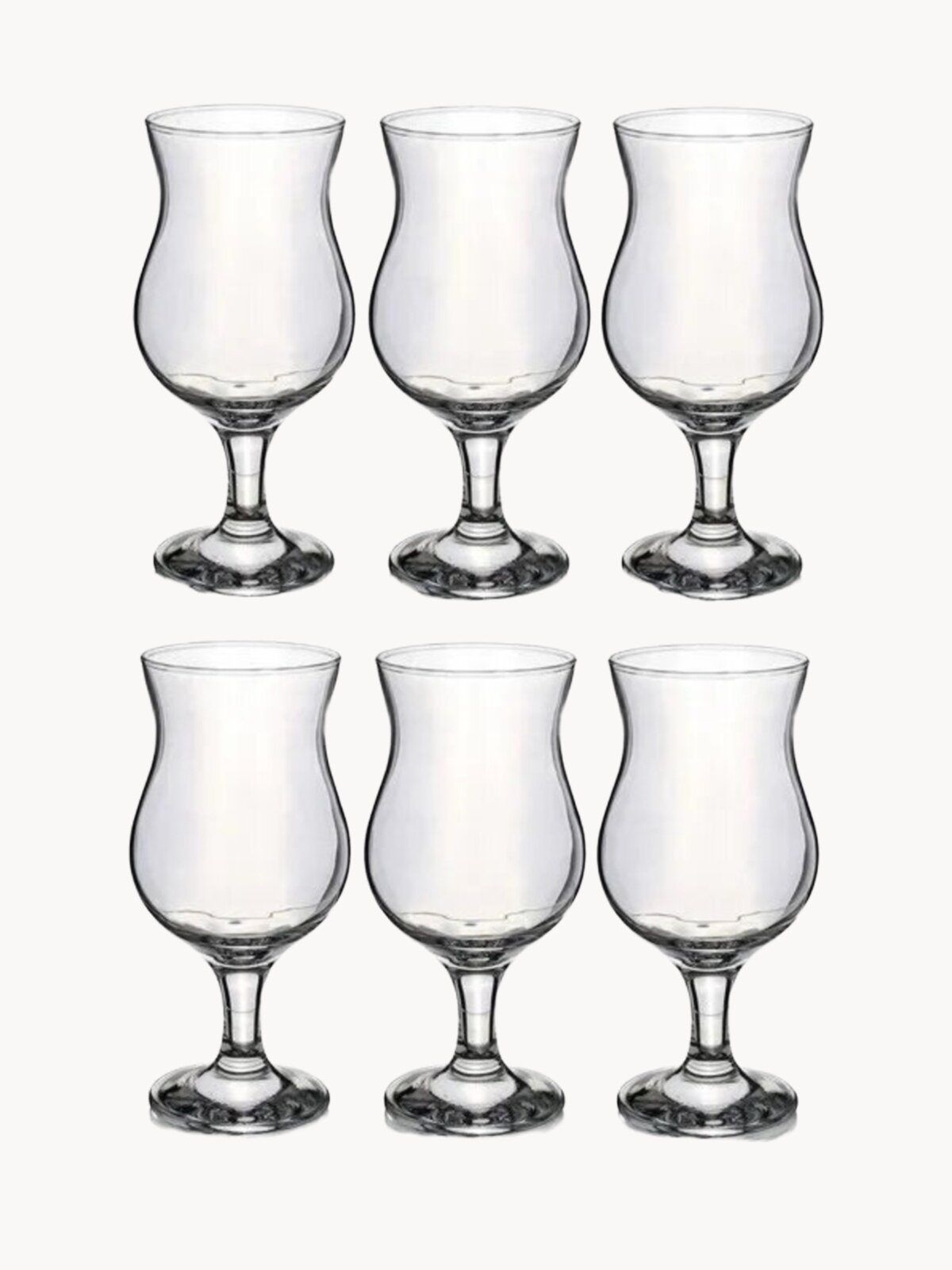 Набор фужеров Pasabahce Bistro, для коктейля, стекло, 380мл, 6шт