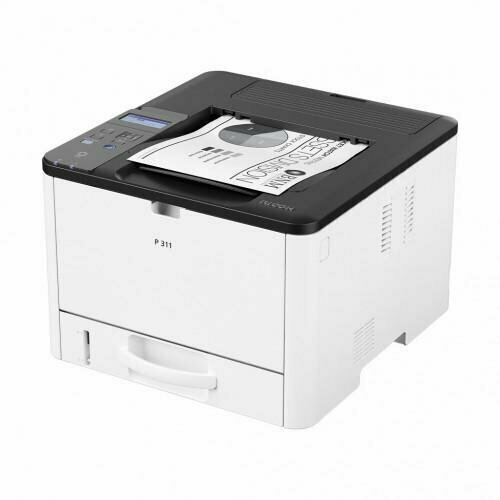 Ricoh LE P 311 Лазерный принтер A4 128Мб 32стрмин дуплекс PS LAN старт картр7000стр 408525 4680000₽