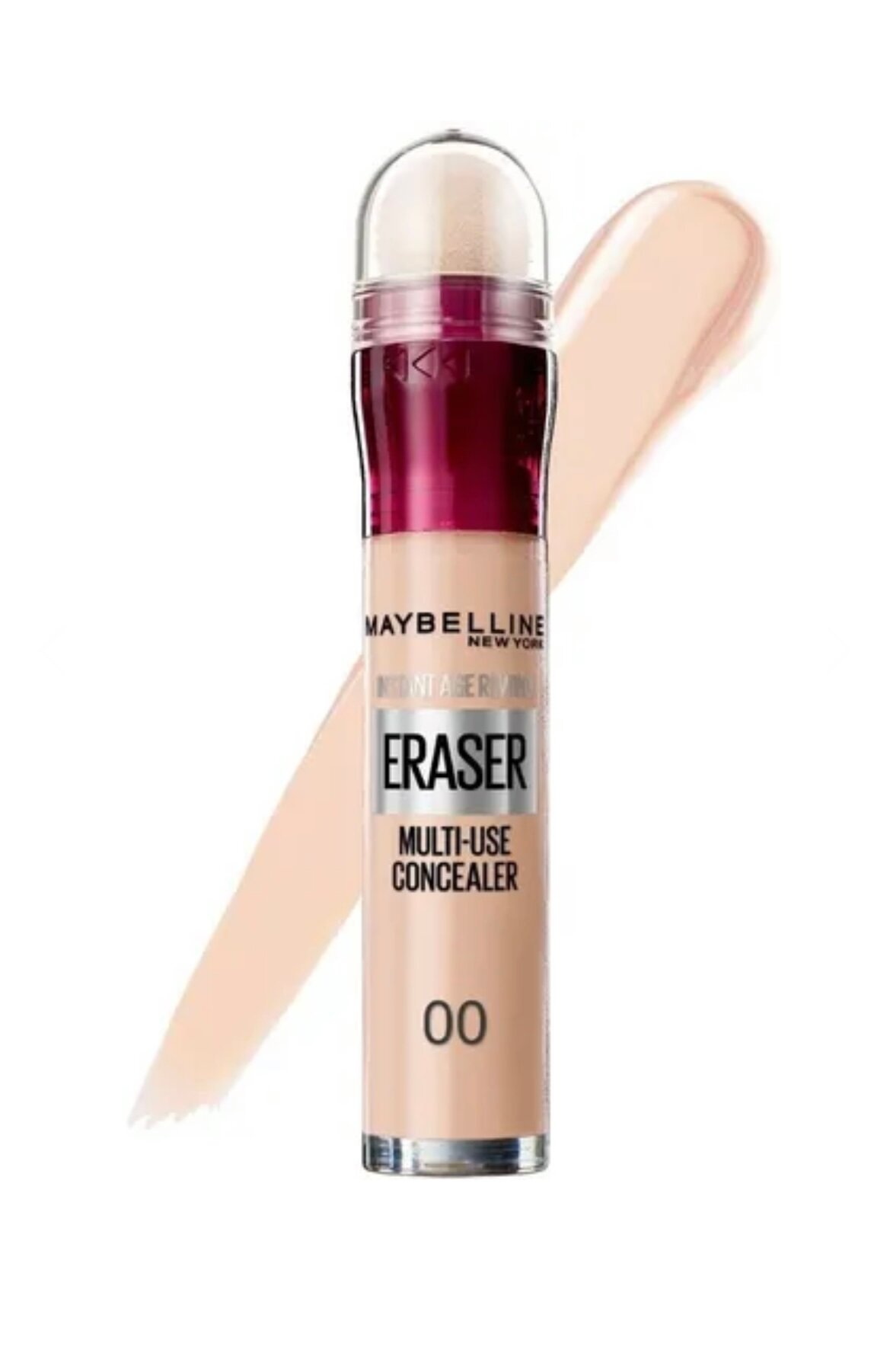 Maybelline New York Консилер The Eraser Eye, оттенок 01, Светло-бежевый