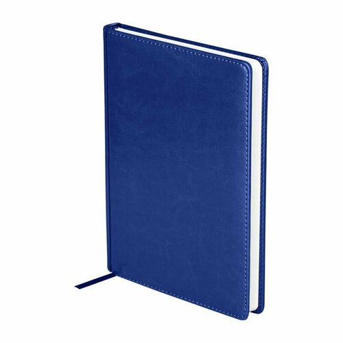 Ежедневник датированный 2024г, A5, 176л, кожзам, OfficeSpace Nebraska, синий