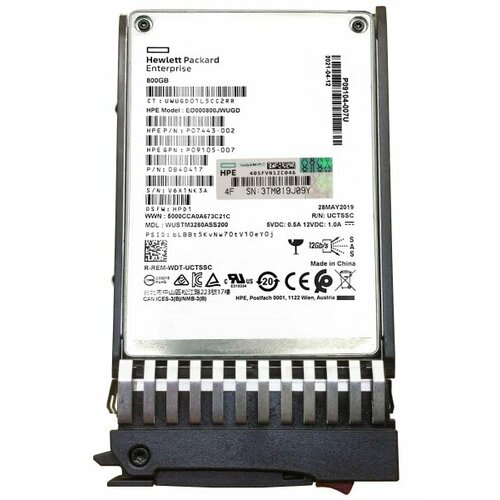 Жесткий диск HP 741157 B21 800Gb SAS 2,5 SSD