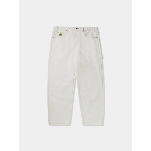 фото Джинсы butter goods, размер 34, бежевый