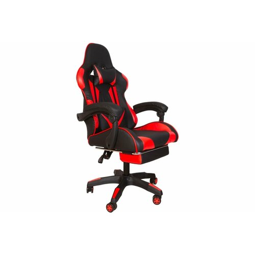 Компьютерное кресло GRAMBER черно-красное, экокожа А03