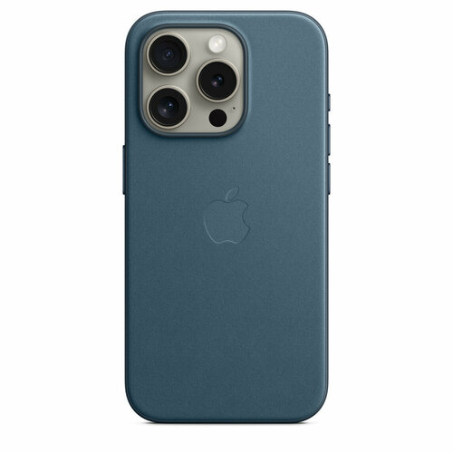 Apple iPhone 15 Pro FineWoven Case with MagSafe - Pacific Blue (MT4Q3) чехол apple finewoven case with magsafe для apple iphone 15 pacific blue