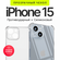 Чехол прозрачный противоударный с защитой камеры для iPhone 15 ( ...