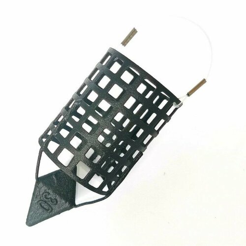 фото Груз-кормушка металлическая x-feeder me bullet 4k m perfo, цвет matt black, 30 г, 35 мл