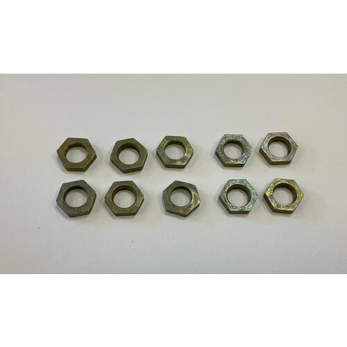 Гайка М12х1 гайка для люстры стальная плоская M12x1 10 шт 460₽