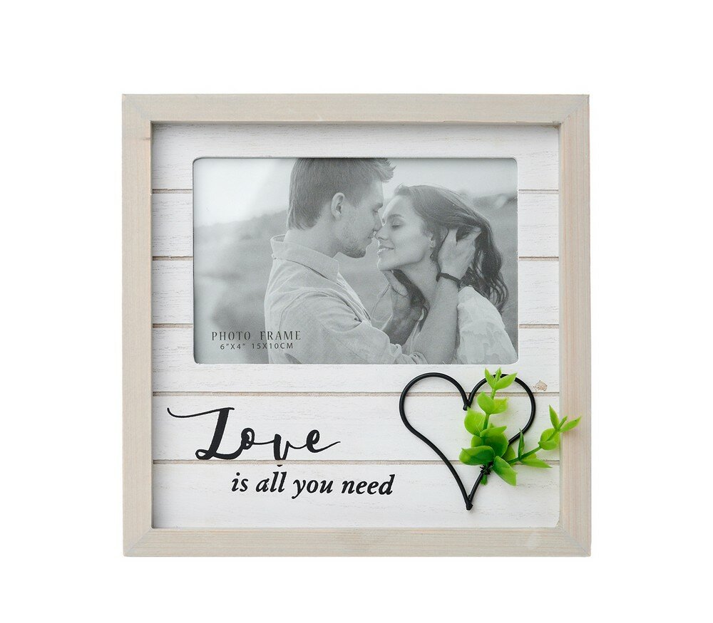 Фоторамка Fotografia "Love is all you need" 10x15 см