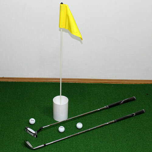 Набор для игры «Питч энд Патт» pgm golf putter laser sight indoor teaching putter aiming putt practice aid