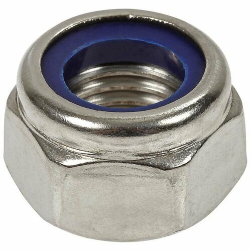 DIN 985. Гайка А2 Нержавеющая самоконтрящаяся - M16 (8шт.)