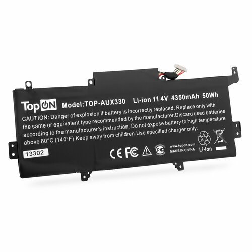 аккумулятор для ноутбука asus zenbook ux330ua c31n1602 11 55v 57wh Аккумулятор для ноутбука Asus UX330UA, U3000U, U3000UQ. 11.4V 4350mAh. PN: C31N1602