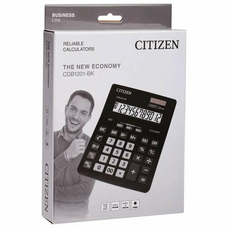 Калькулятор бухгалтерский CITIZEN CDB1201