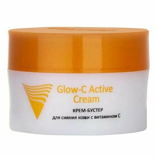 Aravia Professional Крем-бустер для сияния кожи с витамином С Glow-C Active Cream, 50 мл 1 шт крем для лица aravia professional крем бустер для сияния кожи с витамином с glow c active cream