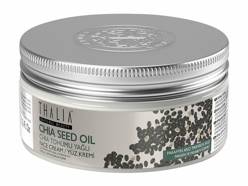 THALIA NATURAL BEAUTY Chia Seed Oil Face Cream Крем для лица с маслом семян чиа питательный, 100 мл