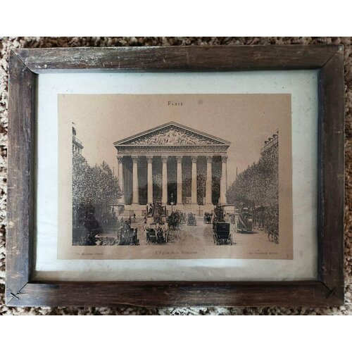 Виды Парижа 19 века