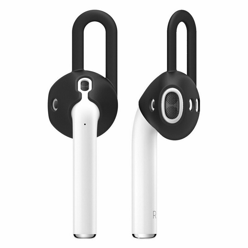 Крепление для Apple AirPods Elago Earpad (2 пары) (черный)