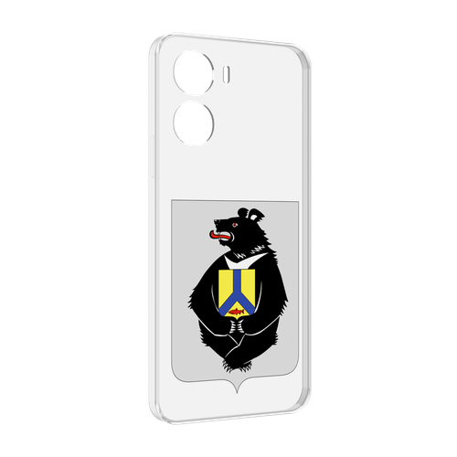 Чехол MyPads герб-хабаровский-край для Vivo Y56 5G задняя-панель-накладка-бампер