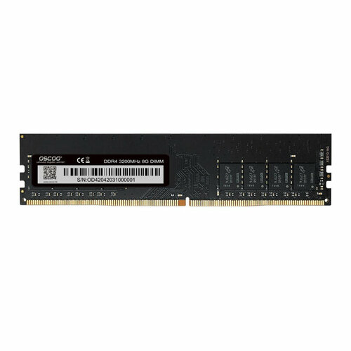 Модуль памяти Oscoo DDR4 DIMM 8Gb 3200MHz CL22 (6970823622267) модуль памяти foxline dimm 8gb 3200 ddr4 ecc cl22 1gb 8