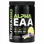 NutraBio Labs, Alpha EAA, Blueberry Lemonade, 0.87 lb (395 g) - изображение